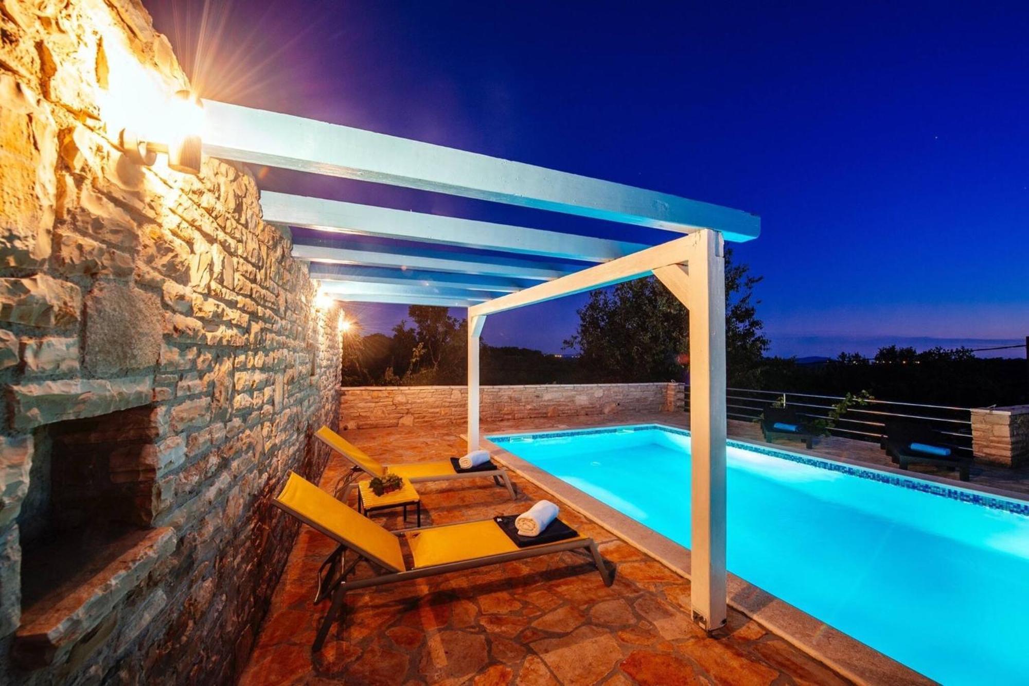 My Dalmatia - Holiday Home Korlat With Private Pool Benkovac Εξωτερικό φωτογραφία