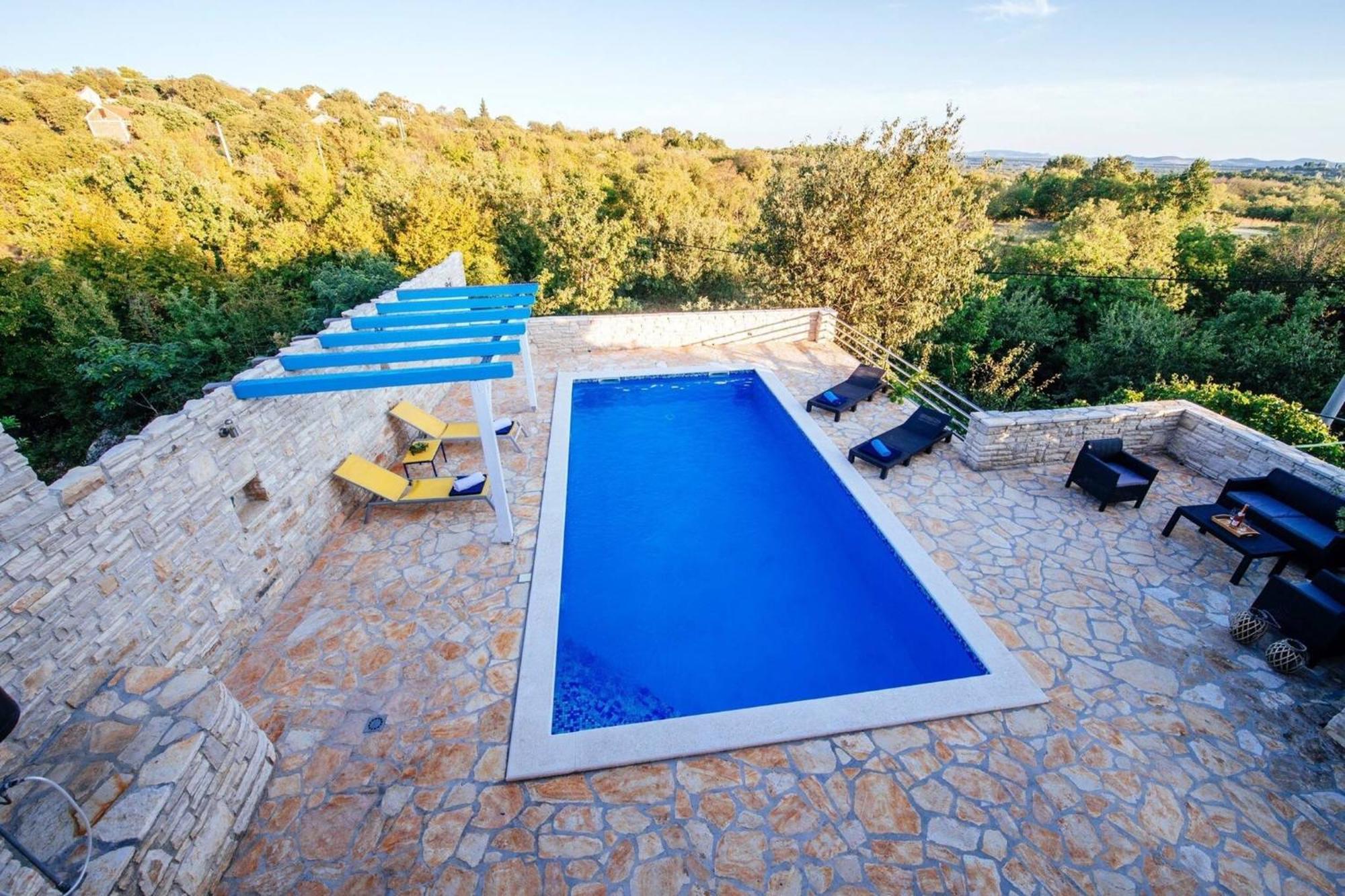My Dalmatia - Holiday Home Korlat With Private Pool Benkovac Εξωτερικό φωτογραφία