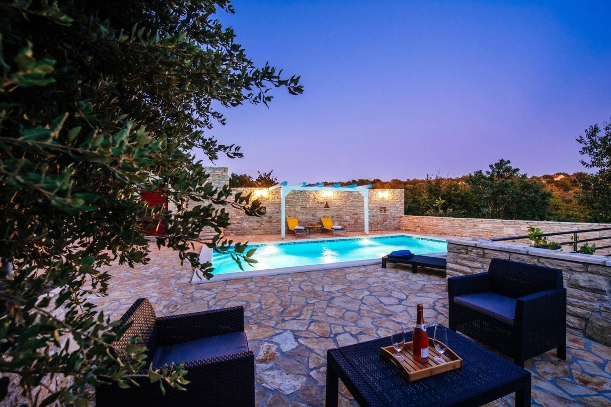 My Dalmatia - Holiday Home Korlat With Private Pool Benkovac Εξωτερικό φωτογραφία