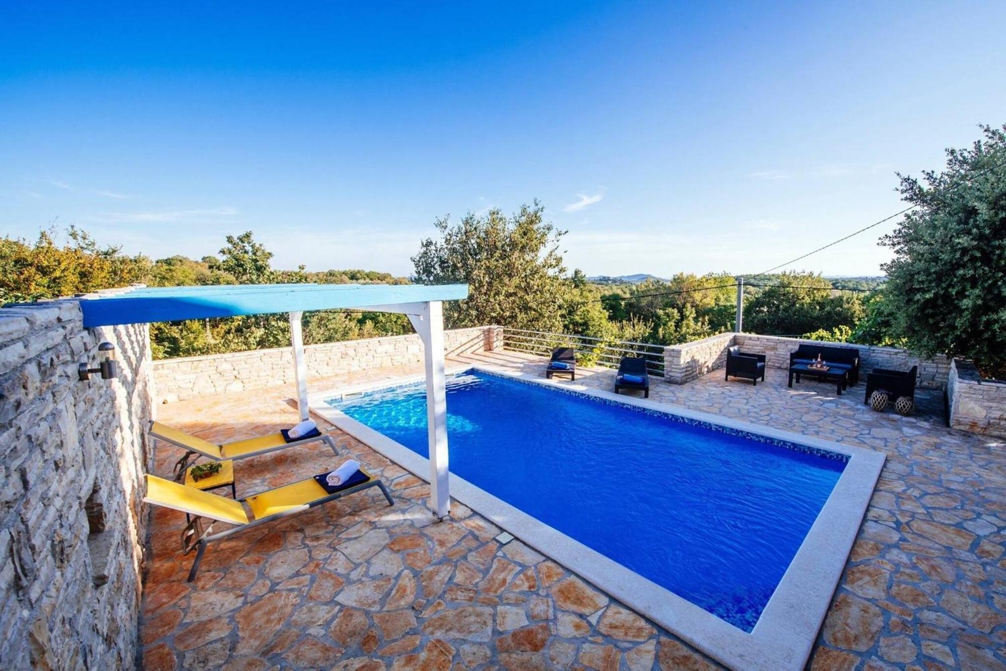 My Dalmatia - Holiday Home Korlat With Private Pool Benkovac Εξωτερικό φωτογραφία